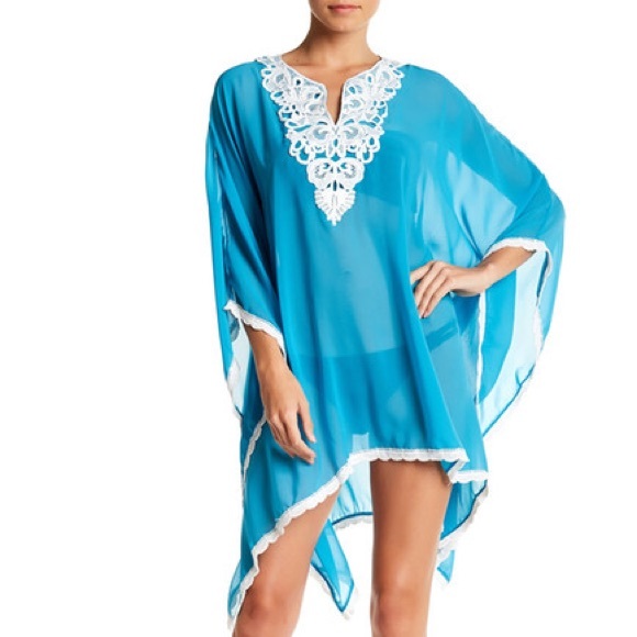 Saha Other - Saha Sheer Caftan Coverup